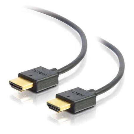 Fasttrack 2 ft. Ultra Flexible High Speed HDMI Cable with Low Profile Connectors, Black FA633837